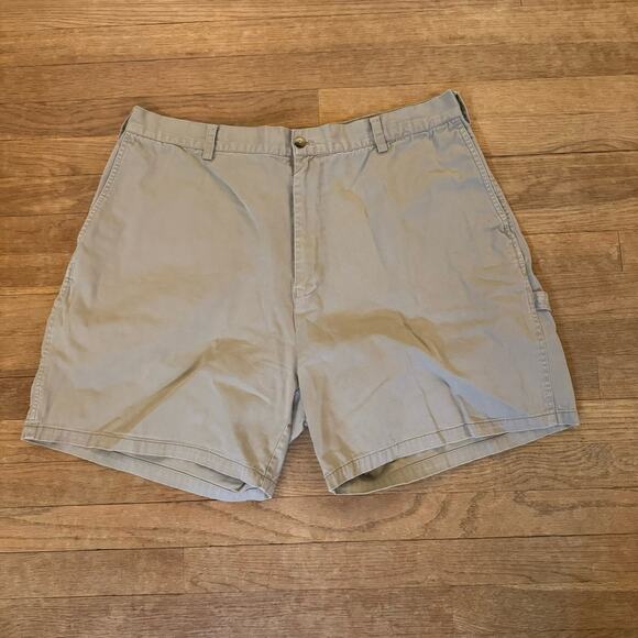 Nautica tan casual chino shorts size 40 b16 - Picture 1 of 5